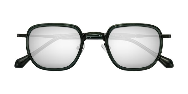 Front of Hunter in Deep Forest Green