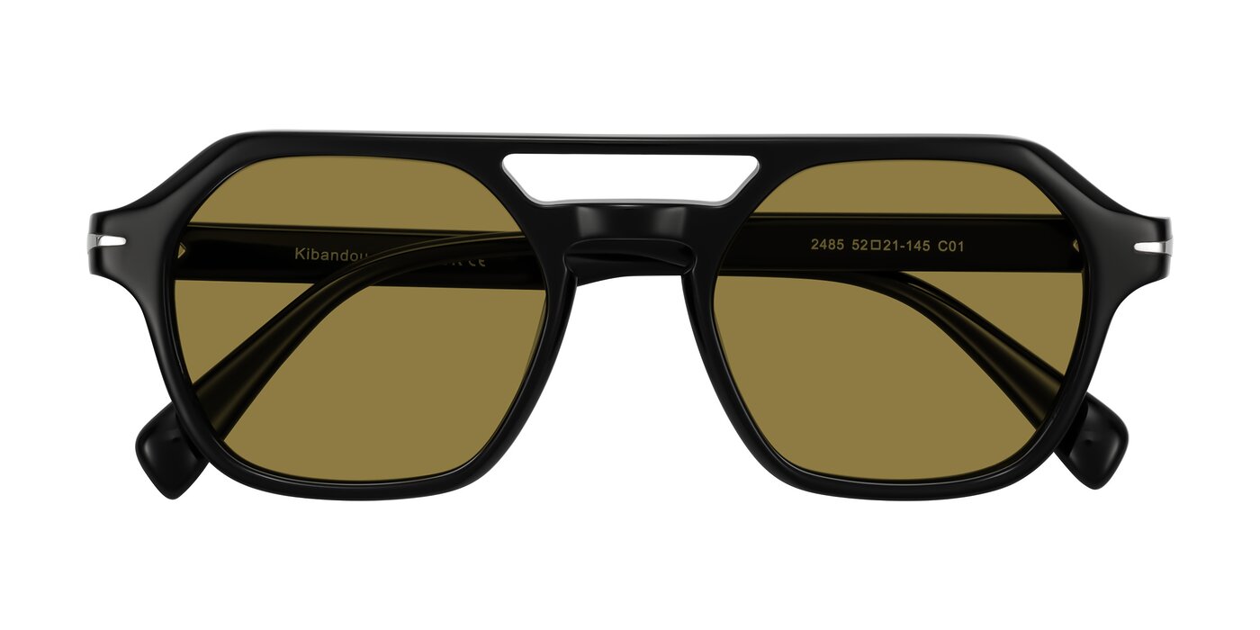 Kibandou - Black Polarized Sunglasses