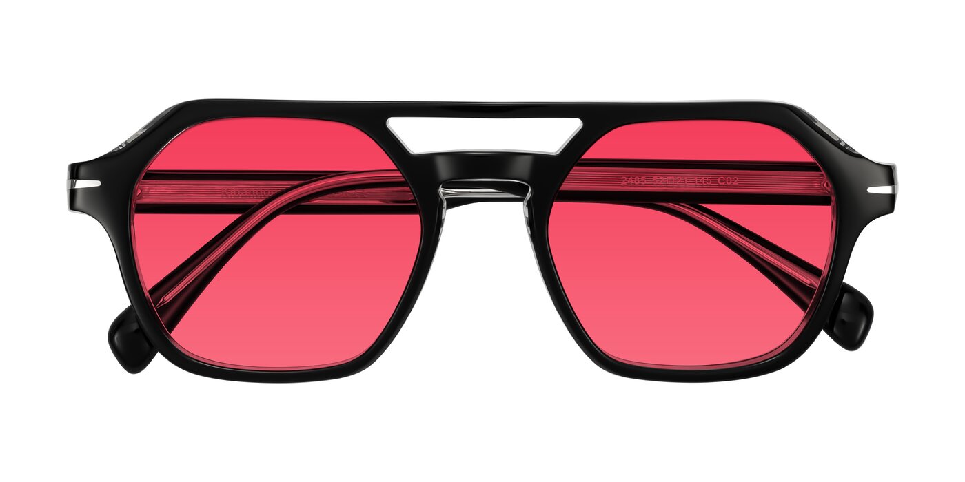 Kibandou - Black/Clear Tinted Sunglasses