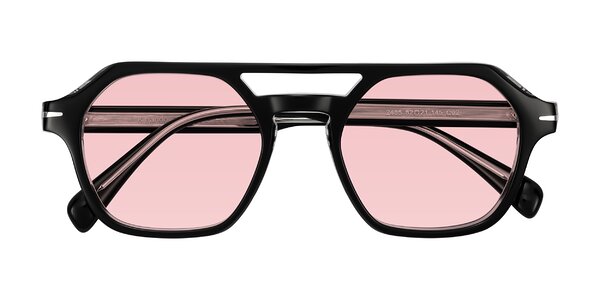 Front of Kibandou in Black/Clear