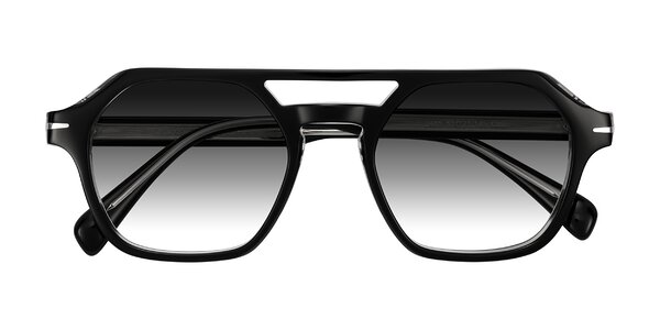 Front of Kibandou in Black/Clear