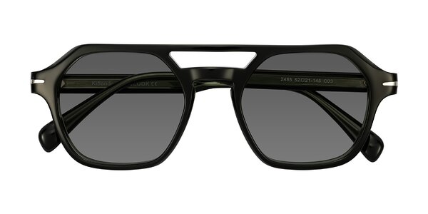 Front of Kibandou in Black/Green