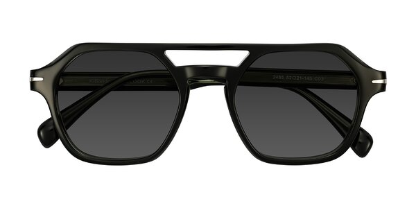 Front of Kibandou in Black/Green