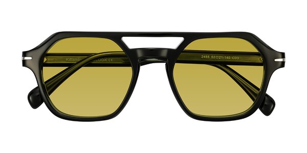 Front of Kibandou in Black/Green