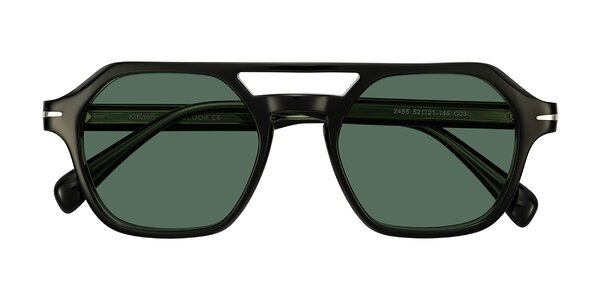 Front of Kibandou in Black/Green