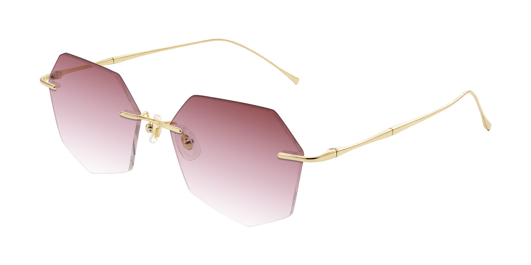 Angle of Edme in Gold with Garnet Gradient Lenses