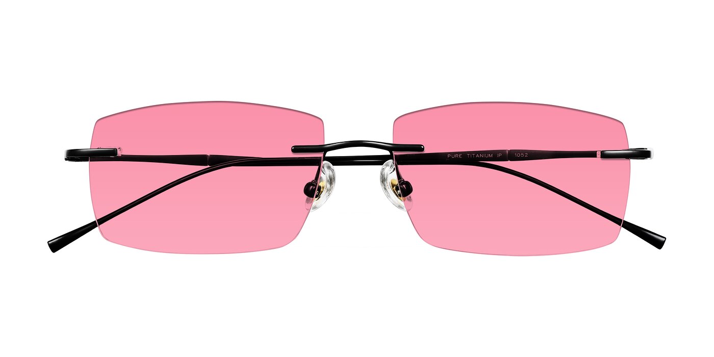 Cartman - Matte Black Tinted Sunglasses