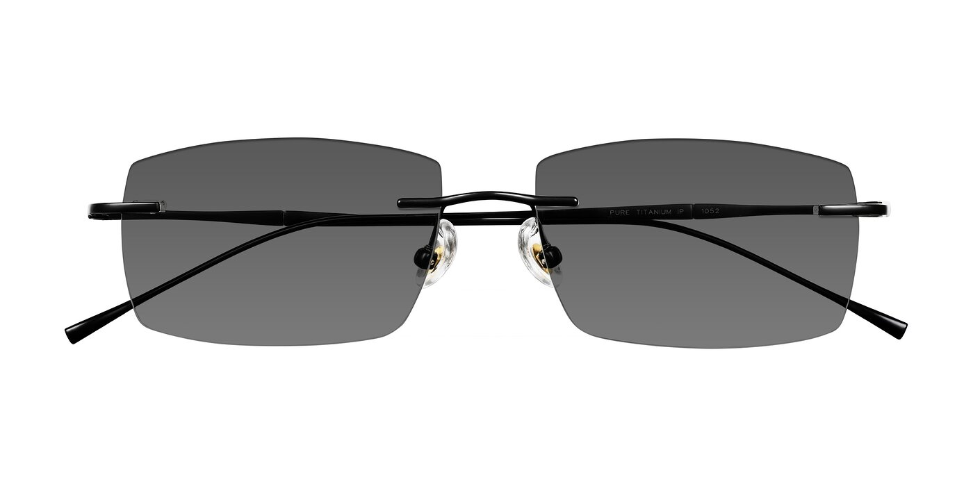 Cartman - Matte Black Tinted Sunglasses