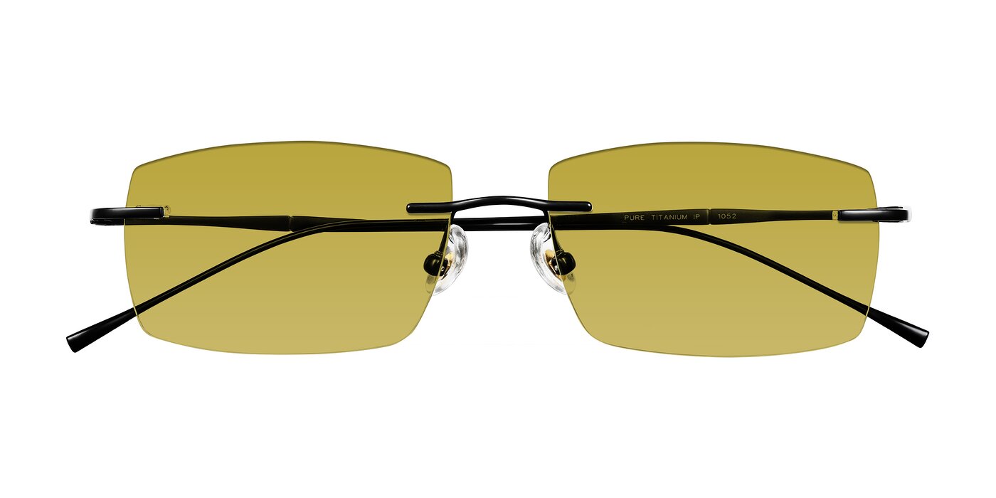 Cartman - Matte Black Tinted Sunglasses