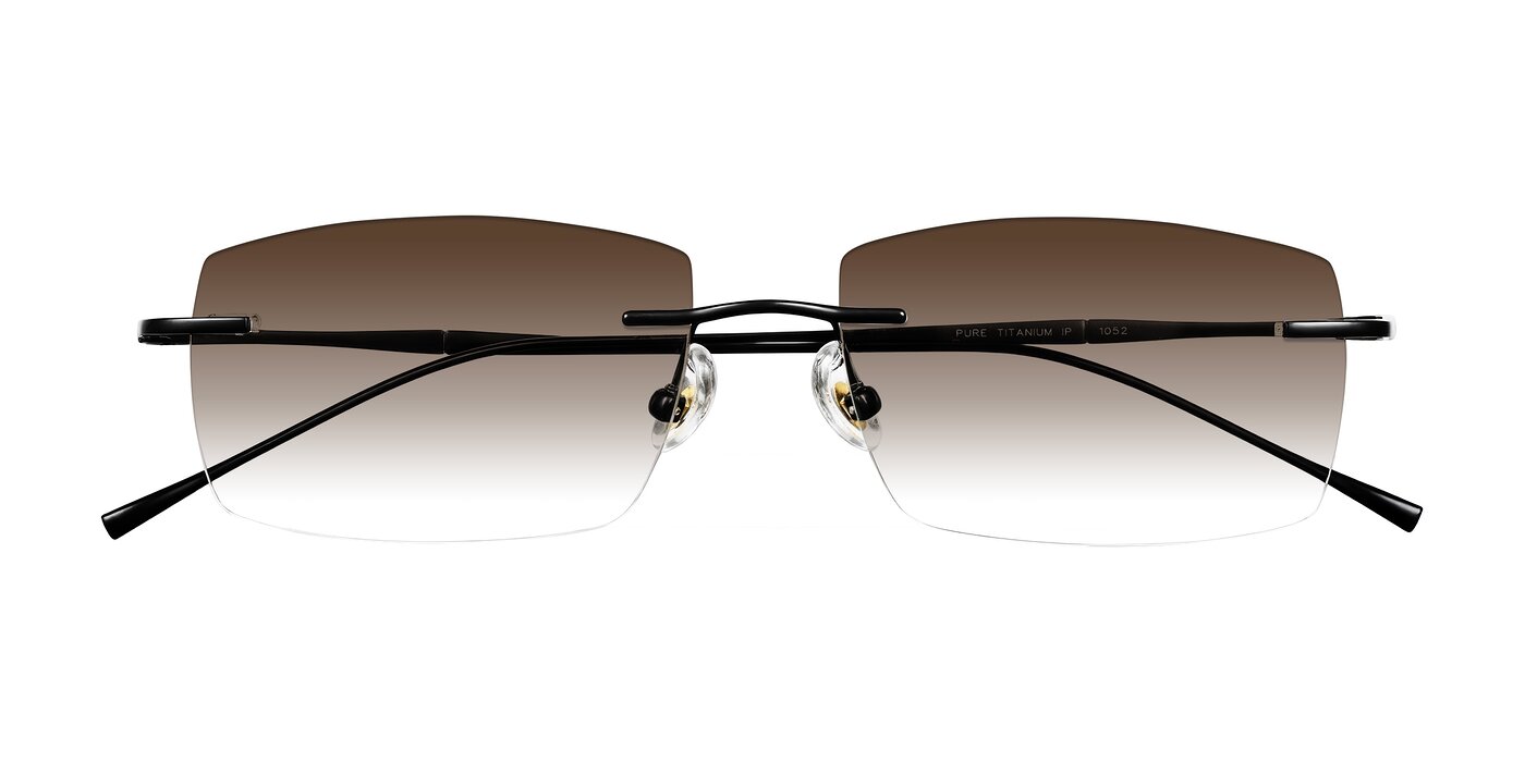 Cartman - Matte Black Gradient Sunglasses
