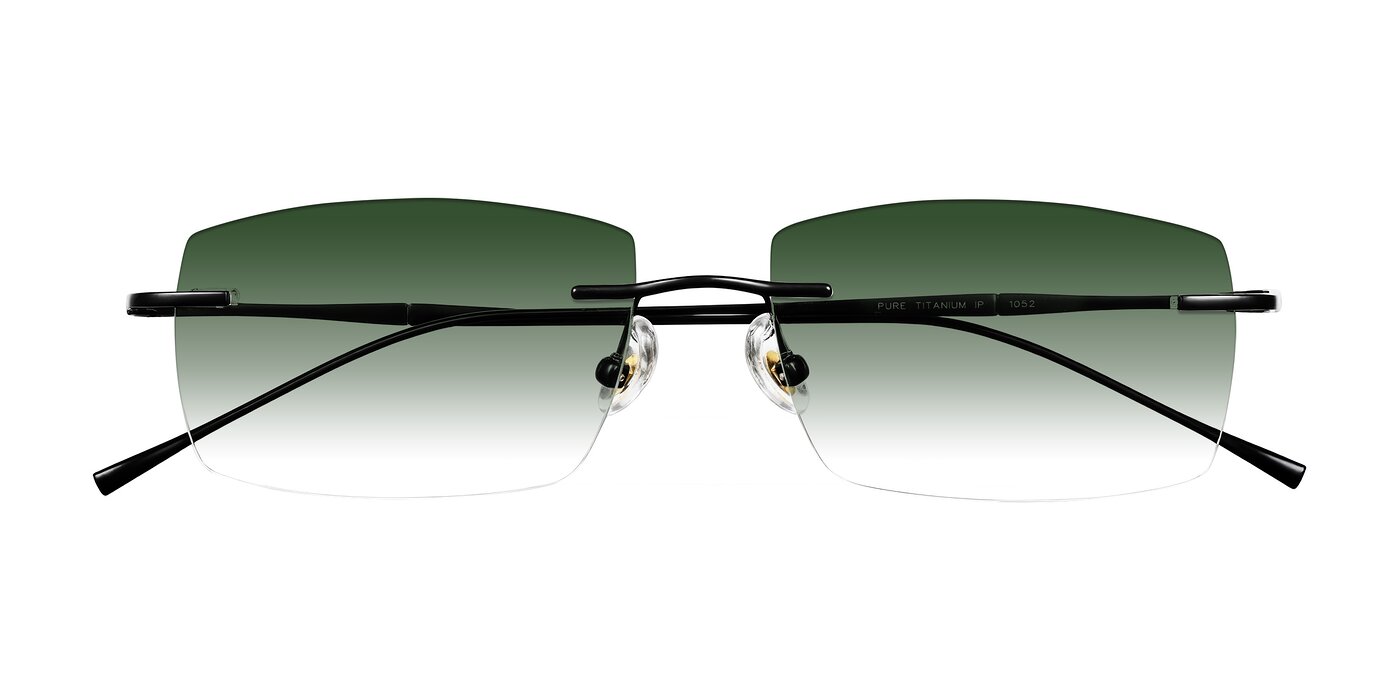 Cartman - Matte Black Gradient Sunglasses