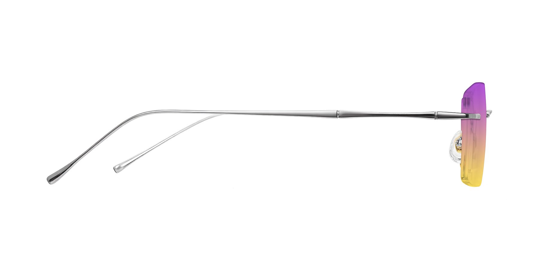 Side of Cartman in Silver with Purple / Yellow Gradient Lenses