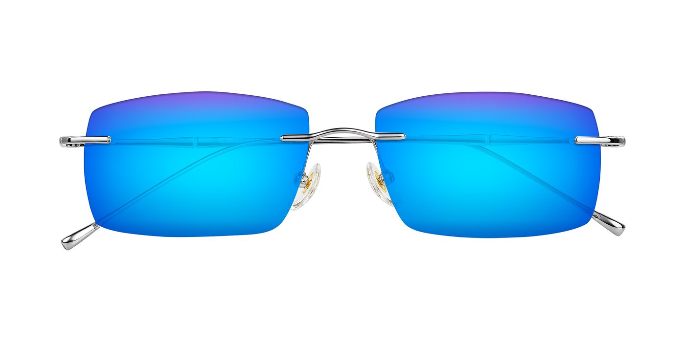 Cartman - Silver Flash Mirrored Sunglasses