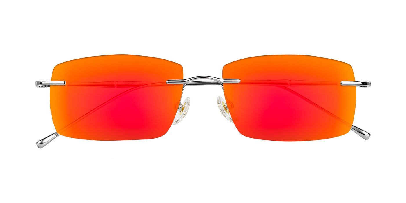Cartman - Silver Flash Mirrored Sunglasses