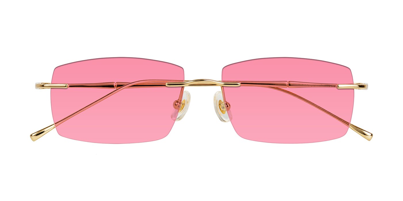 Cartman - Gold Tinted Sunglasses