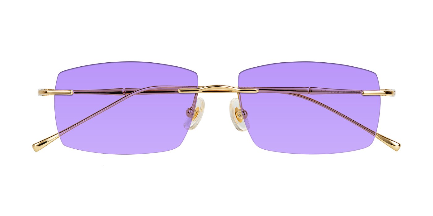 Cartman - Gold Tinted Sunglasses