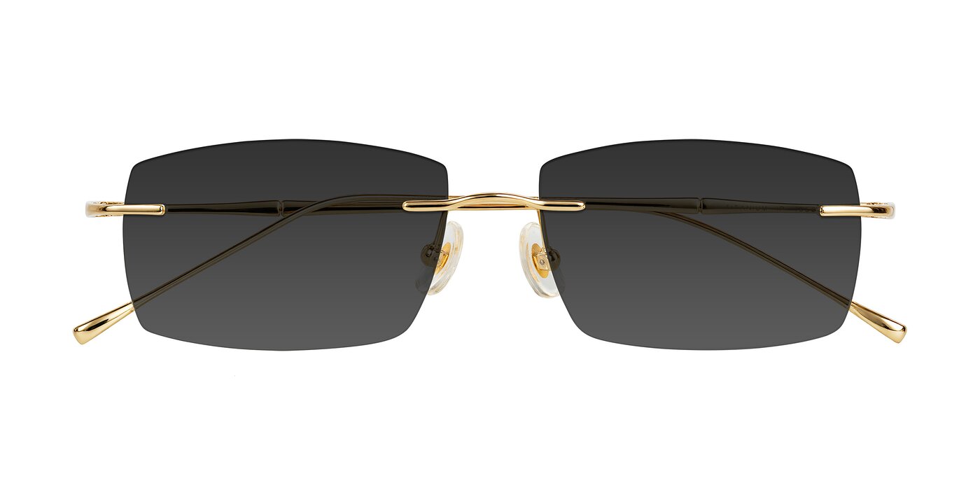 Cartman - Gold Tinted Sunglasses