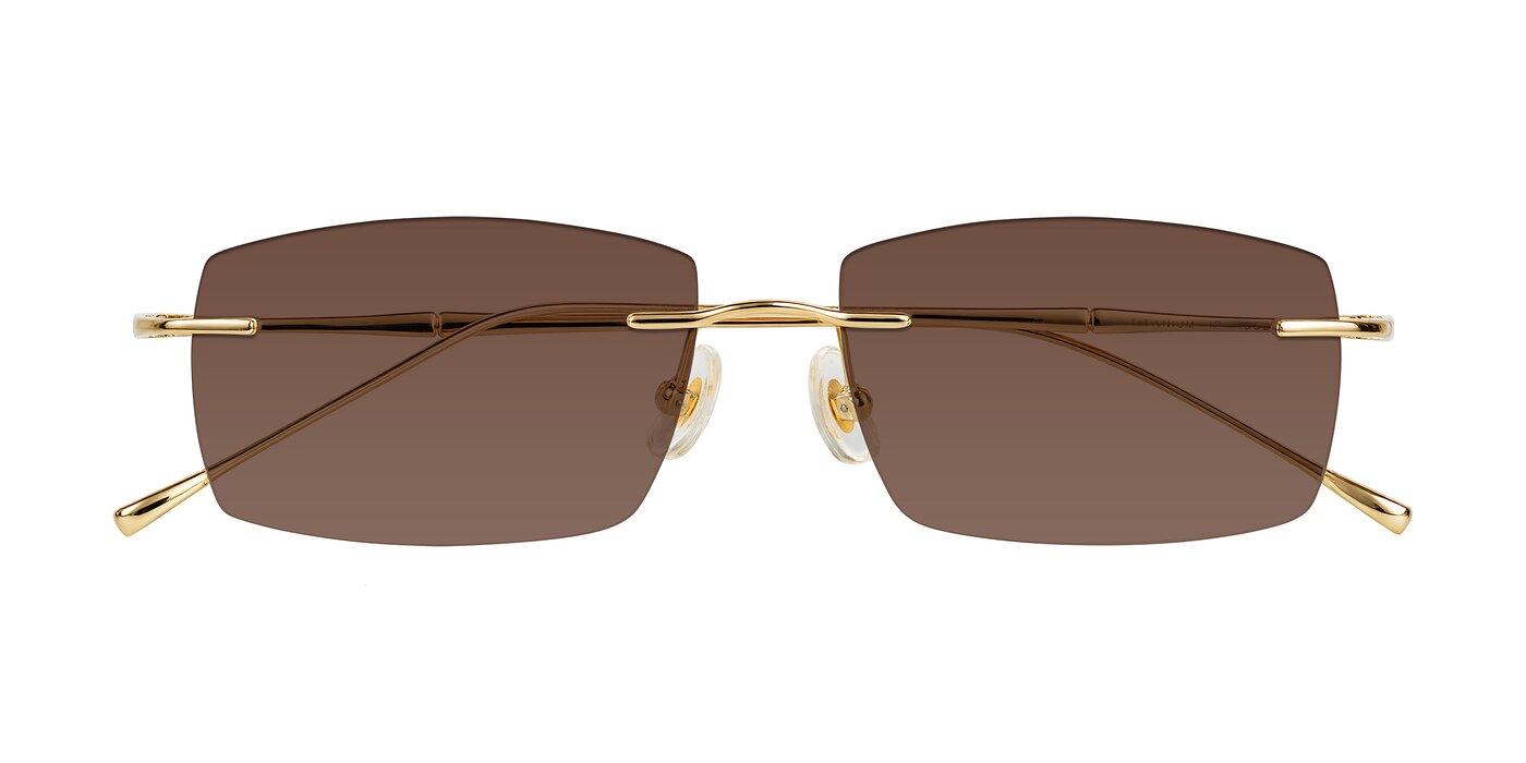 Cartman - Gold Tinted Sunglasses