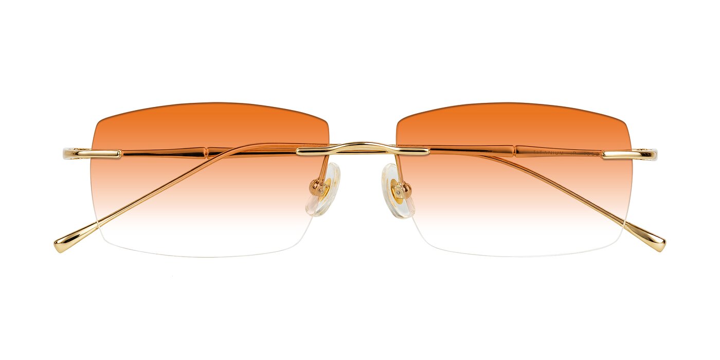 Cartman - Gold Gradient Sunglasses