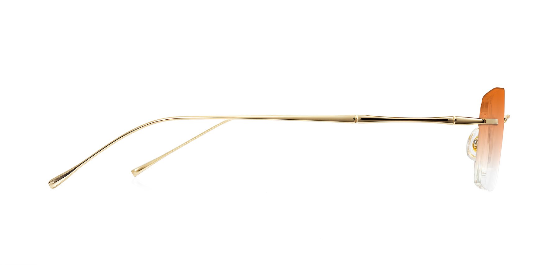 Side of Cartman in Gold with Orange Gradient Lenses