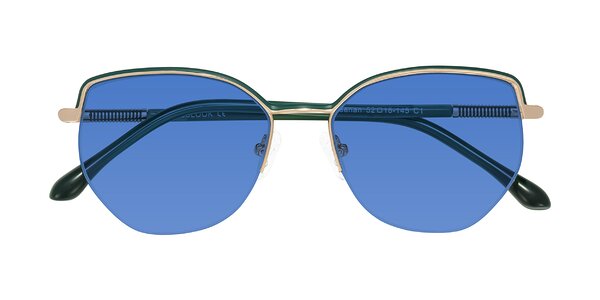 Front of Heenan in Green/Gold