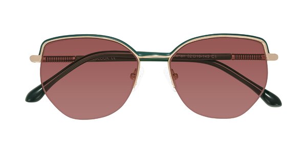 Front of Heenan in Green/Gold