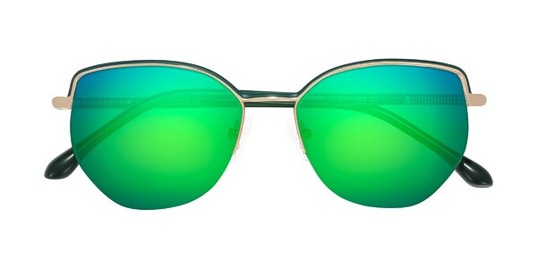 Front of Heenan in Green/Gold