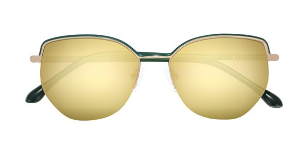 Front of Heenan in Green/Gold