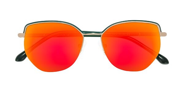 Front of Heenan in Green/Gold