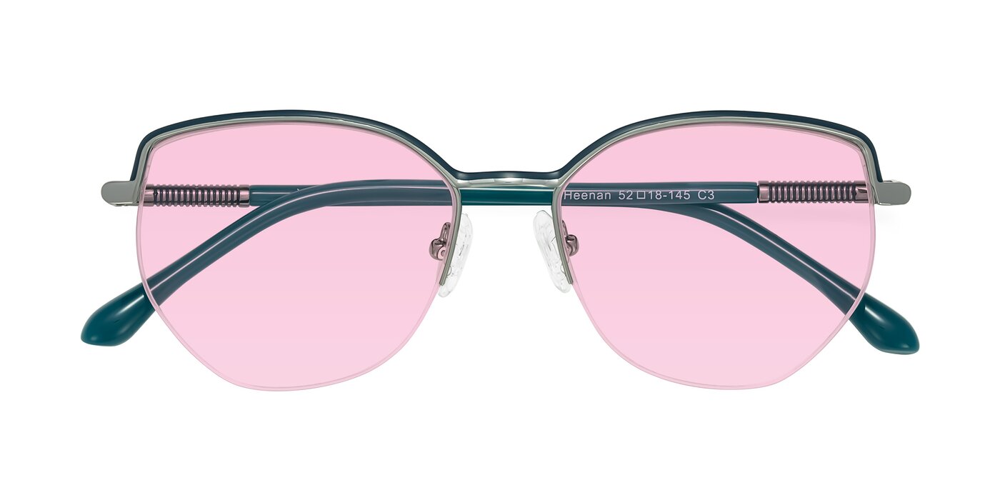 Heenan - Teal/Silver Tinted Sunglasses