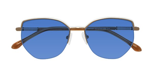 Front of Heenan in White/Bronze