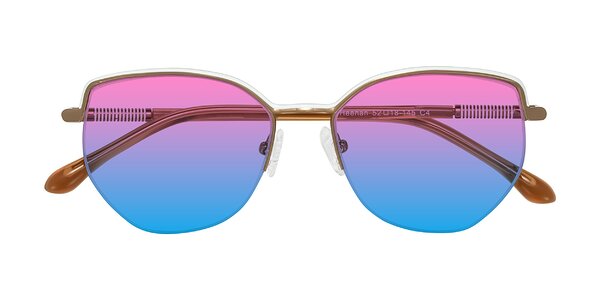 Front of Heenan in White/Bronze