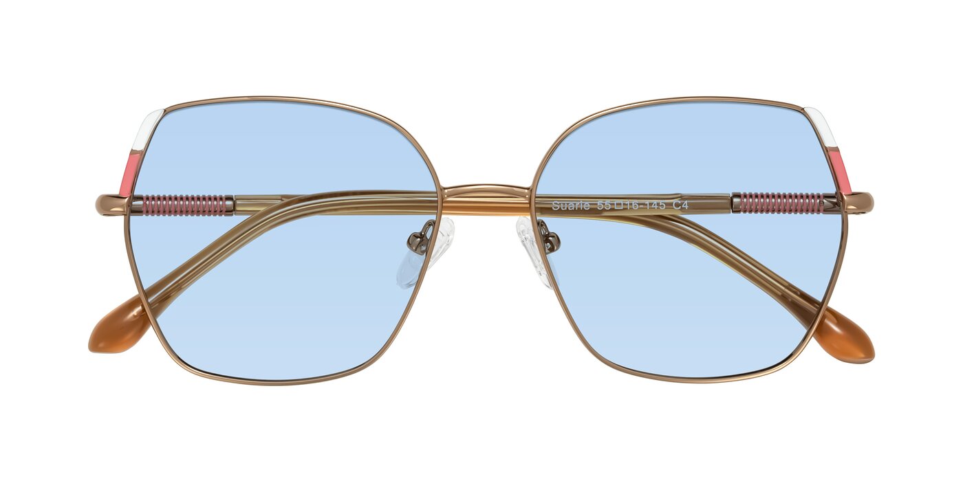 Suarie - Bronze/Brown Tinted Sunglasses