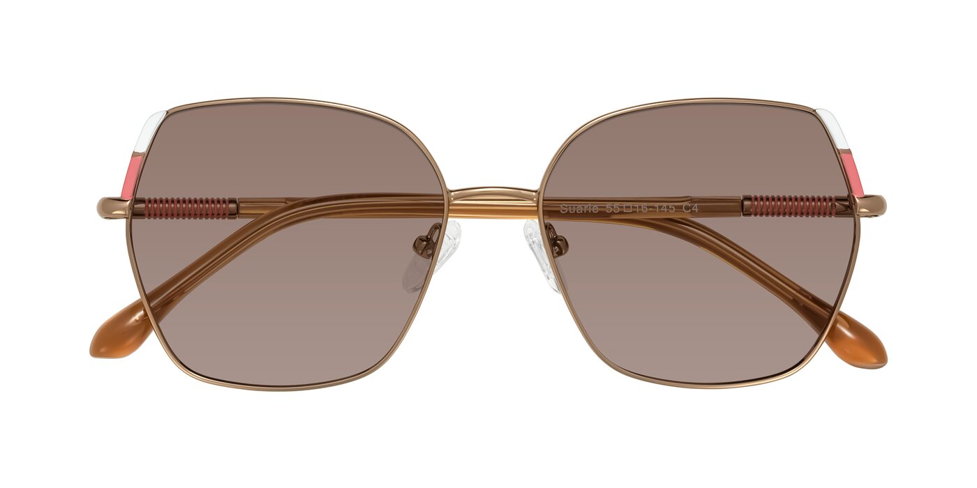 Suarie - Bronze/Brown Tinted Sunglasses