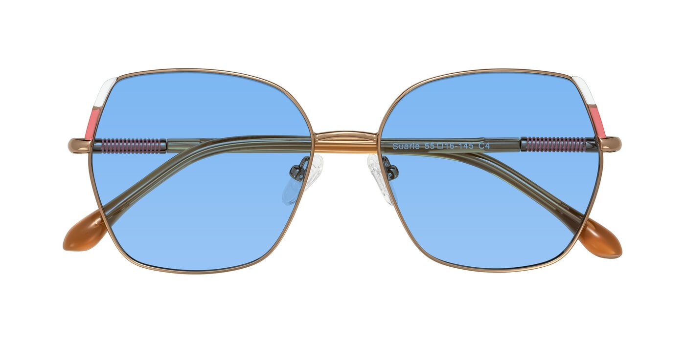 Suarie - Bronze/Brown Tinted Sunglasses