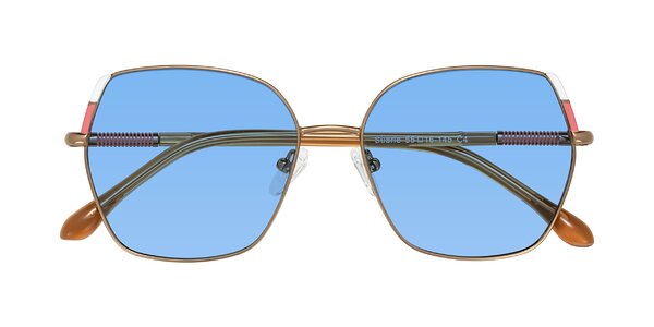 Front of Suarie in Bronze/Brown