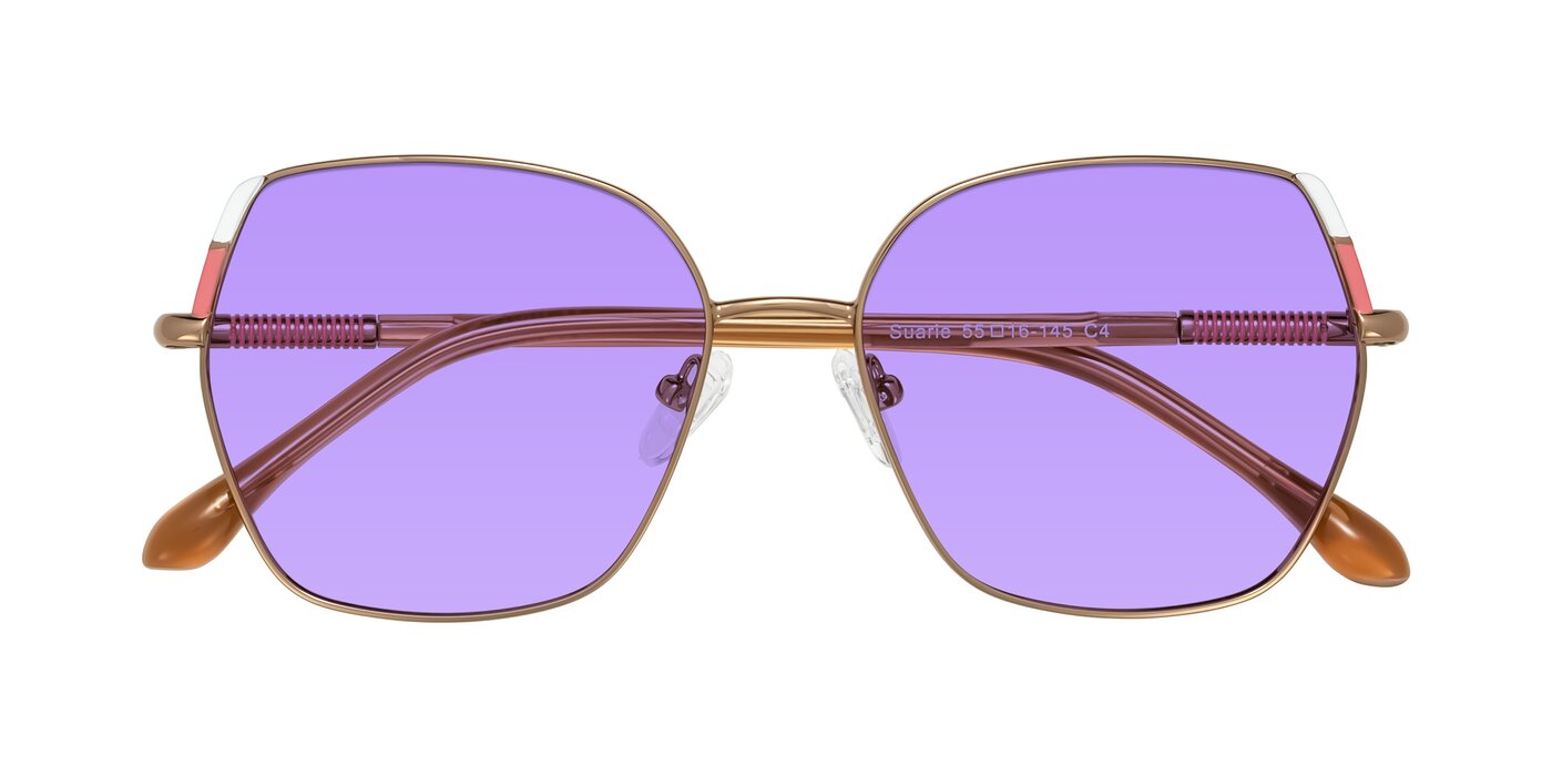 Suarie - Bronze/Brown Tinted Sunglasses