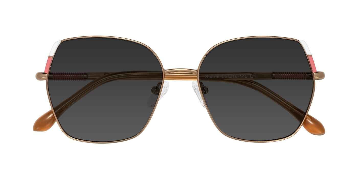 Suarie - Bronze/Brown Tinted Sunglasses