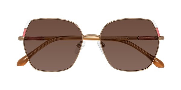 Front of Suarie in Bronze/Brown