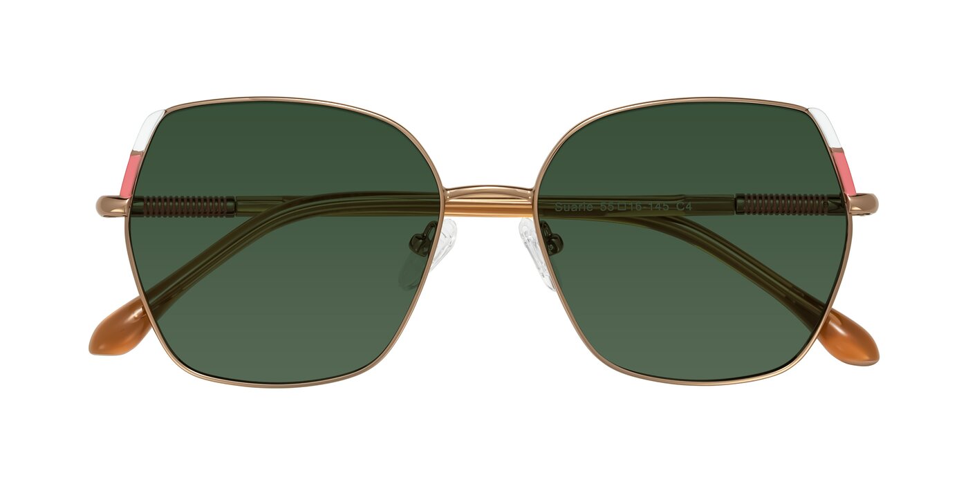 Suarie - Bronze/Brown Tinted Sunglasses