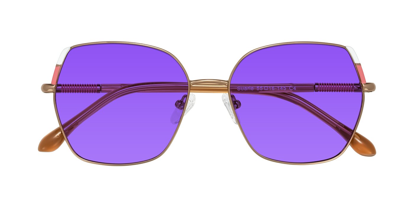 Suarie - Bronze/Brown Tinted Sunglasses