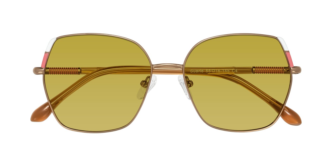 Suarie - Bronze/Brown Tinted Sunglasses