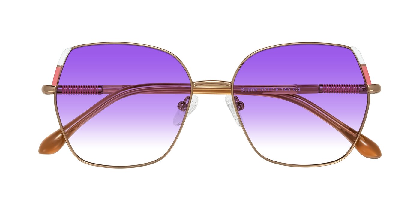 Suarie - Bronze/Brown Gradient Sunglasses