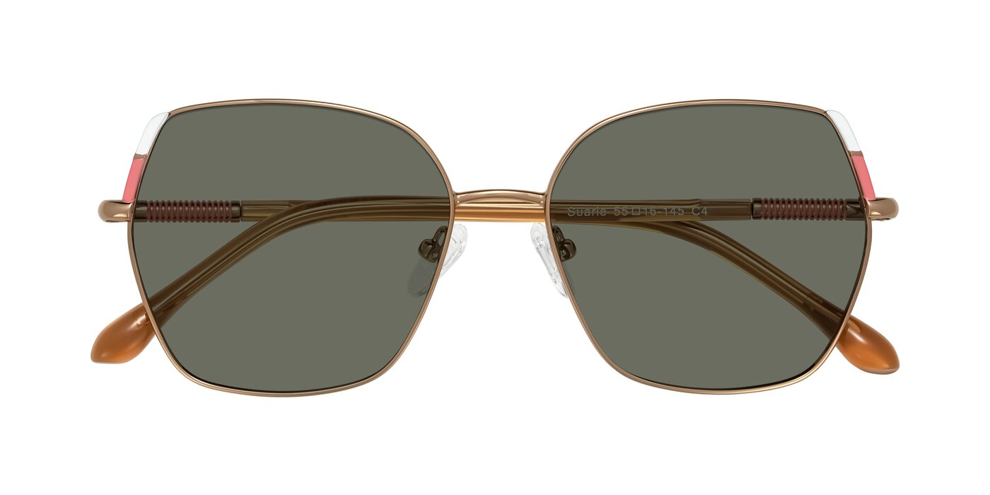 Suarie - Bronze/Brown Polarized Sunglasses