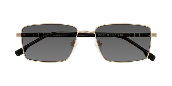 Front of Raiyah in Gold/Dark Brown