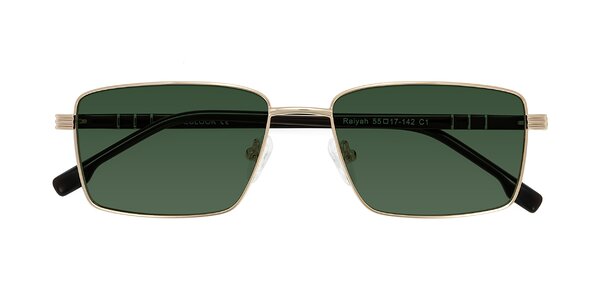 Front of Raiyah in Gold/Dark Brown