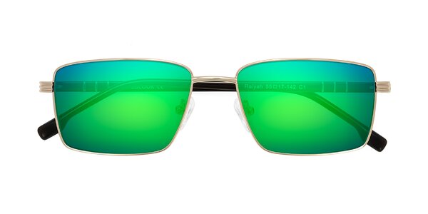 Front of Raiyah in Gold/Dark Brown