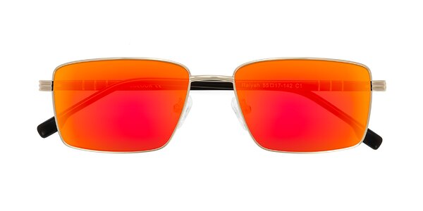 Front of Raiyah in Gold/Dark Brown