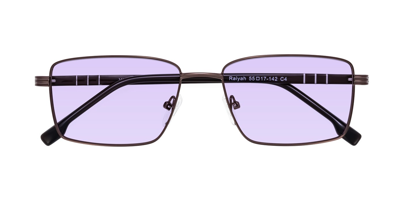 Raiyah - Bronze/Dark Brown Tinted Sunglasses