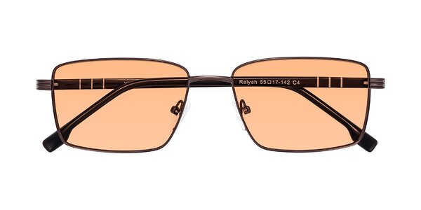 Front of Raiyah in Bronze/Dark Brown